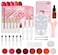 Lip Gloss Making Kit TSVATE Lip Gloss Kit Diy Lip Gloss Making Kit Fun Make Your Own Lipgloss Kids Lip Gloss for Girls Women Moisturizing Lip Gloss Base Jojoba Oil Lip Gloss Tubes Gift for Her