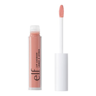 elf Lip Lacquer Nourishing NonSticky UltraShine Lip Gloss With Sheer Color Infused With Vitamins A  E Vegan  CrueltyFree Whisper Pink