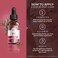 GuruNandaNatural Castor Oil Eyelash Enhance Serum with Rosemary Oil  With Brush Applicator Helps Eyebrows  Beards for Natural Hair Growth 2 Fl Oz