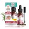 GuruNandaNatural Castor Oil Eyelash Enhance Serum with Rosemary Oil  With Brush Applicator Helps Eyebrows  Beards for Natural Hair Growth 2 Fl Oz