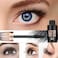 4D Silk Fiber Lash Mascara Waterproof Long Lasting Mascara Black Volume and Length Natural Exquisitely Full Lengthening Thickening Softer Fuller Lashes Amplify SmudgeProof Eyelash Mascara1 Pack