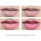 firstfly Pack of 6 Crystal Flower Jelly Lipstick Long Lasting Nutritious Lip Balm Lips Moisturizer Magic Temperature Color Change Lip Gloss Pink