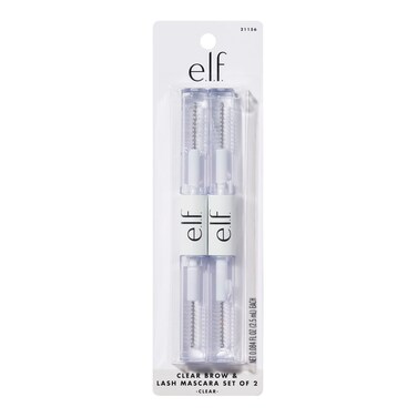 elfClear Lash  Brow Mascara 2Pack Conditioning Clear Brow  Lash Gel For Grooming Defining  Separating LongLasting Vegan  CrueltyFree