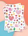 xo Fetti 104 Kids Temporary Tattoos  Birthday Girl Party Favors DIY Home Activity Gift Cute Temp Tats Princess Girl Power Flower Rainbow