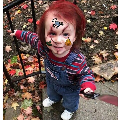 Ooopsiun Halloween Temporary Tattoos for Kids  100 styles Scary Halloween Tattoos Stickers Party Favors Decorations for Boys Gilrs