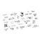 Neva Nude FOOK YU SOUP Naughty Words and Symbols Large Temporary Tattoo Pack  Body Decoration for Festivals Raves and More