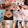 Yazhiji Waterproof Temporary Tattoos  60 Sheets Tiny Fake Tattoo Flowers Crowns Stars Animal Butterfly Collection Tats for Kids Adults Men and Women