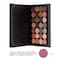 Allwon 4Layer Book Shaped Magnetic Palette Large Empty Makeup Palette Storage Box for Eyeshadow Lipstick Blush Powder Black