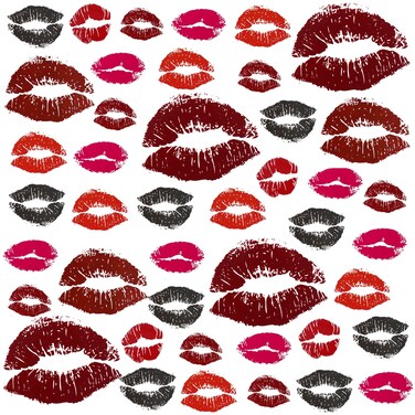25 Sheets 65Pcs Red Lips Temporary Tattoo Stickers Selfadhesive Fake Red Lips Tattoos Waterproof Face Stickers for Adult Women Girls Face Body Halloweens Day Decorations