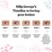 Silly George Eyelash Growth Serum for Thicker Fuller Longer  Bold Eyebrows Premium Serum Lashes  Brows Enhancer 3ml 01 Fl oz