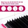 KolybelEyelash Extensions Easy Fan Lashes 005 Thickness D Curl 815mm Mix Tray Auto Blooming Lash Extension Volume Lashes Lasting Self Fanning Lashes005D815mm