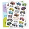 xo Fetti Monster Truck Party Supplies Temporary Tattoos  42 Metallic Styles  Trucks Big Cars Finish Lines  Flames