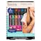 Fashion Angels Sparkle Tats Body Art Set  Temporary Tattoo Pens Washable  Shimmery Tattoo Body Ink 6 Tattoo Body Markers Set with Stencil Stickers for Kids 8 Multi 12674