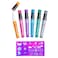 Fashion Angels Sparkle Tats Body Art Set  Temporary Tattoo Pens Washable  Shimmery Tattoo Body Ink 6 Tattoo Body Markers Set with Stencil Stickers for Kids 8 Multi 12674