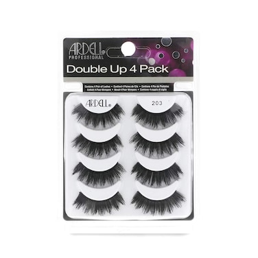 ArdellFalse Eyelashes 4 Pack Double Up 203 1 pack 4 pairs per pack