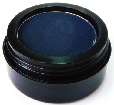 Matte Cool Dark Navy Blue Cake Eyeliner  Pressed Eyeshadow Water Activated Powder Gluten  Cruelty Free