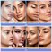 Highlighter Makeup PaletteHighlighter Palette Illuminator Powder Palette White Highlighter Baked Waterproof Long Lasting Brilliant Lighten Skin Color Face Contour Powder Makeup Highlighter
