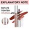 3 Colors Peel off Lip Liner Tattoo Peel Off Lip Stain Tattoo with Matte Finish Infused with Vitamin E Tattoo Lipstick Long Lasting Plump Lip Makeup Gift for Women