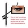 Black Eyeliner Pencil Set  12 PCs Smudge Proof Matte Waterproof Long Lasting Makeup Eye Liners