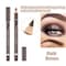 Go Ho 12 PCS Dark Brown Eyebrow Eyeliner Pencils Makeup PenSweatproof Eye Brow PencilLonglasting Nice Color Eyebrow PenMake up Brow Tint PencilsDark Brown