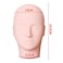 Pro Training Mannequin Flat Head Practice Make Up Eye Lashes Eyelash ExtensionsPractice Training Head Manikin Cosmetology Mannequin Doll Face Head2 Pack