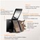 Eyebrow powder threecolor brow disc waterproof eyebrow powder eyebrow makeup kit eyebrow filler to shape natural eyebrows 02 Brown light brown skin tone