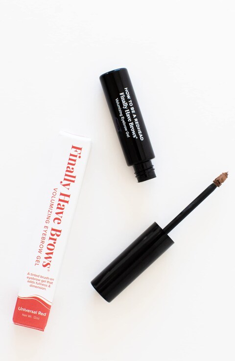 How to be a RedheadFinally Have Brows Eyebrow Gel Volumizing Redhead Makeup Vegan  CrueltyFree