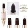 KAIQIKAIXI Waterproof Makeup Lipstick Moisturizer Smooth Lip Stick One Lipstick Three Colors 3 Colors in 1 Velvet Texture Moisturizing Threecolor Lipstick Velvet Matte Long Lasting