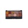 2pcs Rectangular Mini Magnet Makeup Dispensing Plate Eyeshadow Blush Powder Storage Empty Palette with 10pcs metal Stickers
