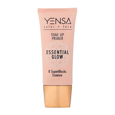 YENSATone Up Primer Essential Glow  Clean Superfood Formula with 8 SkinLoving Ingredients  Minimizes Pores Fine Lines  Wrinkles  Lightweight SatinSheen Finish