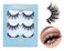 DYSILK Eyelashes Mink Lashes Fluffy Cat Eye Lashes 3 Pairs 6D Mink Lashes Wispy Eyelashes Lashes That Look Like Extensions Lashes Set Reusable Lashes Pack Eye Lashes 00107 inch