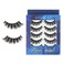 Lashes Natural Look Fake Eyelashes  Bepholan False Eyelashes 3D Super Fluffy False Lashes Black Band Wispy Lashes 5Pack Faux Mink LashesXMZ116