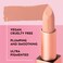 LAWLESS Forget the Filler LipPlumping LineSmoothing Satin Cream Lipstick  Platinum  Natural Ingredients Smooth and Hydrate Lips for a Plumper Fuller Look  37g