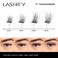 Lashify Fluffy 12mm Gossamer Eyelash Extensions Refill Black Easy DIY False Lashes To Add Fullness and Dimension