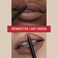Runway Rogue Designer Liner Lip Pencil Matte SoftMocha LipLiner Pencil and LipLiner Sharpener Trendsetter