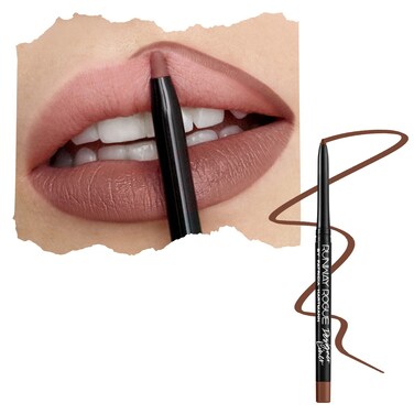 Runway Rogue Designer Liner Lip Pencil Matte SoftMocha LipLiner Pencil and LipLiner Sharpener Trendsetter