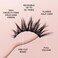 House of Lashes Iconic Demi CrueltyFree Faux Mink Fiber Lashes 3D Crisscrossed VFormation for Full Volume CatEye Look Reusable up to 15 Times Cotton Blend Band