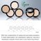 Blur Powder Pact 032oz  Pressed Powder Compact with Mirror and Puff Makeup Setting Finishing Blurring Natural Translucent Lightweight Face Sebum Oil Control Vegan Formula 02 LIGHT