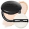 Blur Powder Pact 032oz  Pressed Powder Compact with Mirror and Puff Makeup Setting Finishing Blurring Natural Translucent Lightweight Face Sebum Oil Control Vegan Formula 02 LIGHT