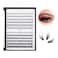 Bodermincer 240pcs C Curl 10D20D Cluster Eyelashes 89101112mm and Under Eyelashes Mixed Professional Makeup Individual Cluster Eye Lashes 89101112mm and Under Eyelashes