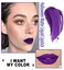 Halloween Dark Matte Liquid Lipstick for Women Long Lasting Waterproof Lip Gloss Face Body Painting Vivid Vampire Lip Stain for Masquerade Party Goth Makeup Cosplay 09 Purple