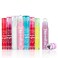 Expressions 8pc RollerBall Glitter Lip Gloss Set 8 Assorted Fruit Flavored Roll On Rollerball Lip Gloss for Kids Safe Non Toxic Kids Makeup Set