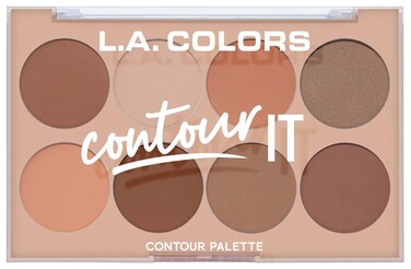 LA Colors I Heart Makeup Contour Palette Medium to Dark 104 Ounce
