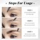 Microblading Eyebrow Pen Eyebrow Pencil with 4Prong MicroForkTip Applicator Liquid Waterproof Eyebrow Pencil for Women Creates Natural Looking Brows Effortlessly Dark Brown
