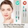 Microblading Eyebrow Pen Eyebrow Pencil with 4Prong MicroForkTip Applicator Liquid Waterproof Eyebrow Pencil for Women Creates Natural Looking Brows Effortlessly Dark Brown