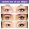 Winged Eyeliner Stamp Set 4 PCs Dualended Eyeliner Pens with Felt Tip  Wing Stamp Long Lasting and Smudge Proof Eye Makeup for Women