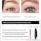 Black Waterproof Mascara for Fine Short Eyelash Small Wand Brush Mascara LongLasting Smudgeproof Voluminous Eyelashes Gift1 Pcs