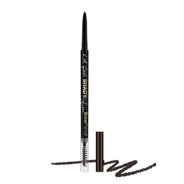 LAGirl Shady Slim Brow Pencil 3 Pcs  Blackest Brown