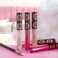 Nicole Miller Lip Gloss Collection 10 Count Pack of 1 Pink Shimmer