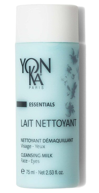 YonKa Lait Nettoyant Facial Cleanser Gentle Milk Cleanser  Makeup Remover Daily Plant Based Wash Moisturize and Balance Skins pH All Skin Types ParabenFree 25 oz